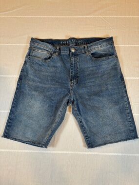 American Rag Blue Denim Cut-Off Shorts - Size 34
